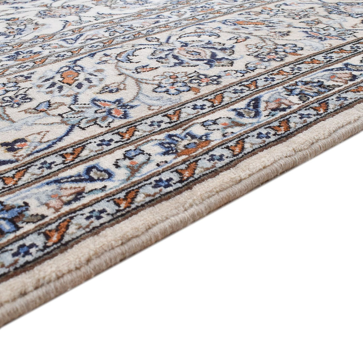 Perzisch tapijt - Keshan - Koninklijke - 362 x 245 cm - grijs