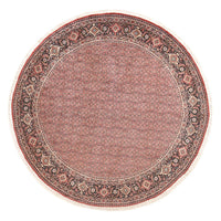 Perzisch tapijt - Bijar rond  - 255 x 255 cm - licht rood