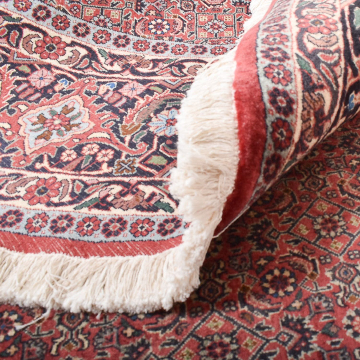 Perzisch tapijt - Bijar rond  - 255 x 255 cm - licht rood