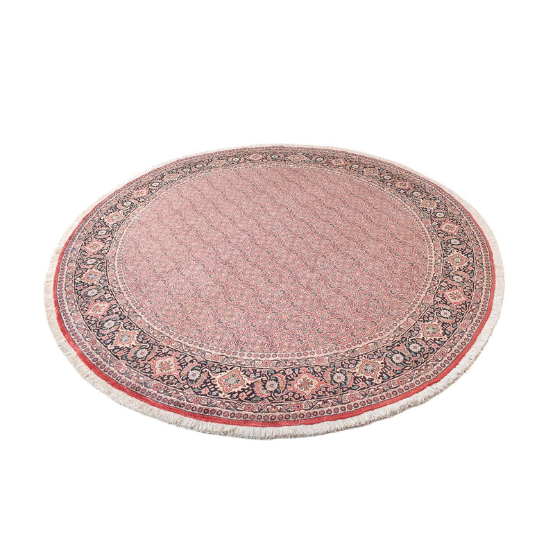 Perzisch tapijt - Bijar rond  - 255 x 255 cm - licht rood