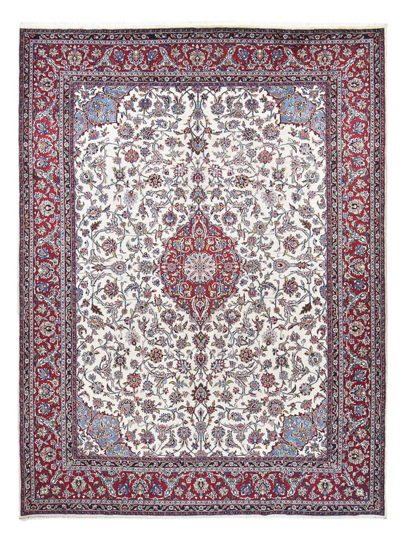 Perzisch tapijt - Klassiek - Koninklijke - 391 x 292 cm - lichtgrijs