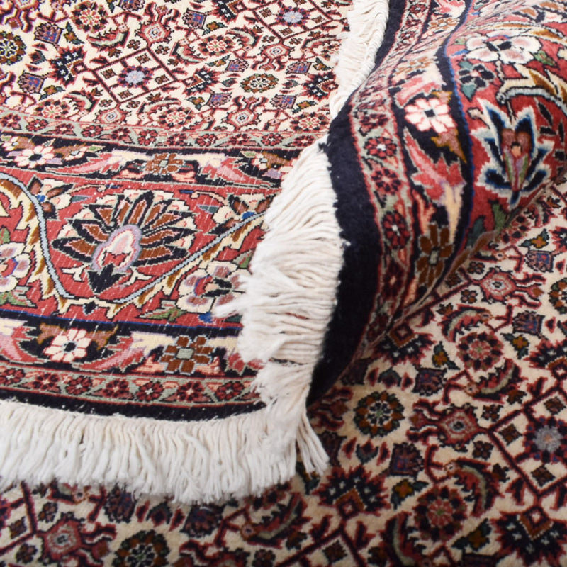 Perzisch tapijt - Bijar rond  - 250 x 250 cm - lichtgrijs