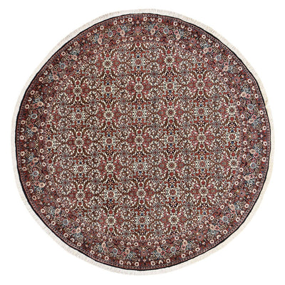 Perzisch tapijt - Bijar rond  - 250 x 250 cm - roest