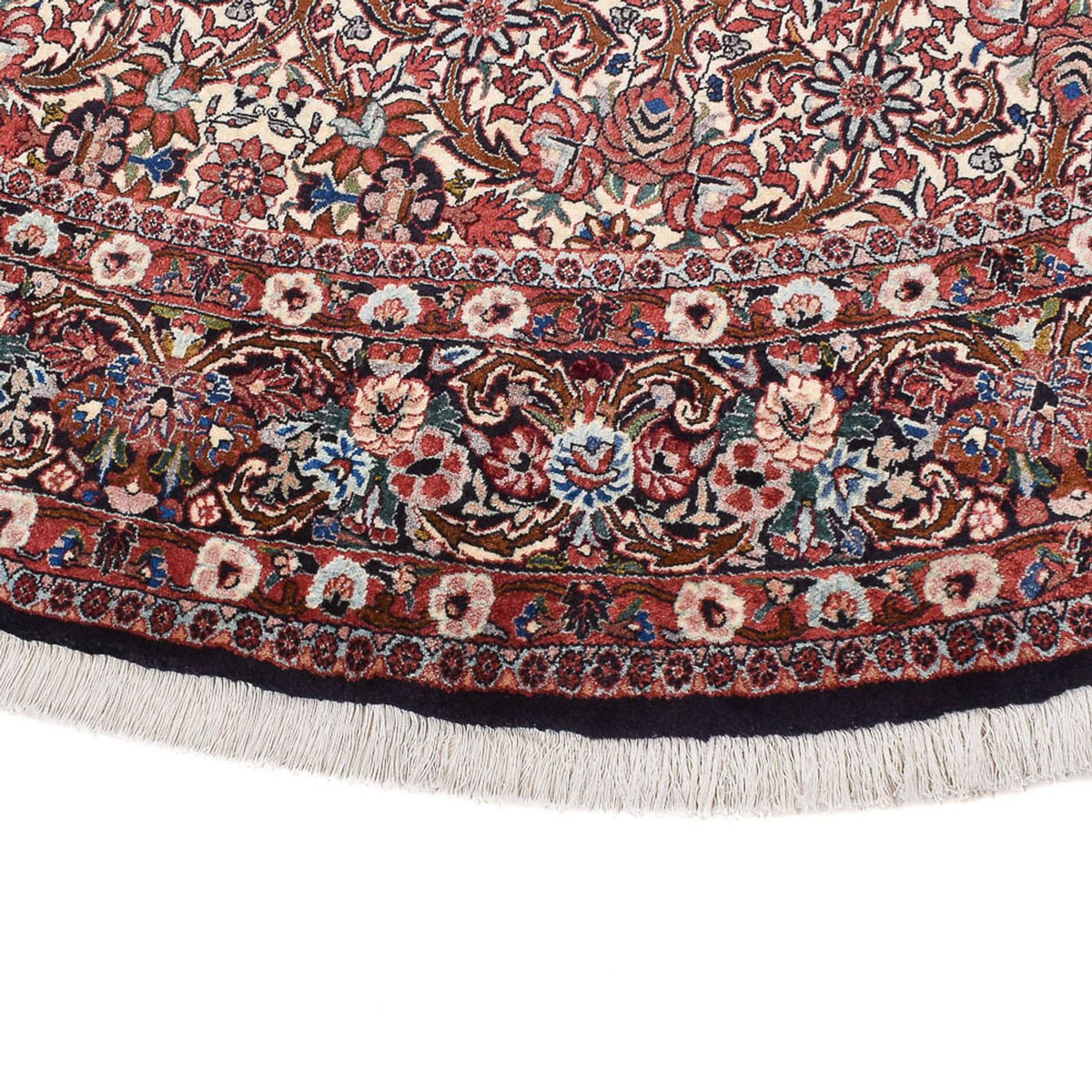 Perzisch tapijt - Bijar rond  - 250 x 250 cm - roest