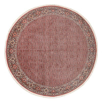 Perzisch tapijt - Bijar rond  - 300 x 300 cm - licht rood