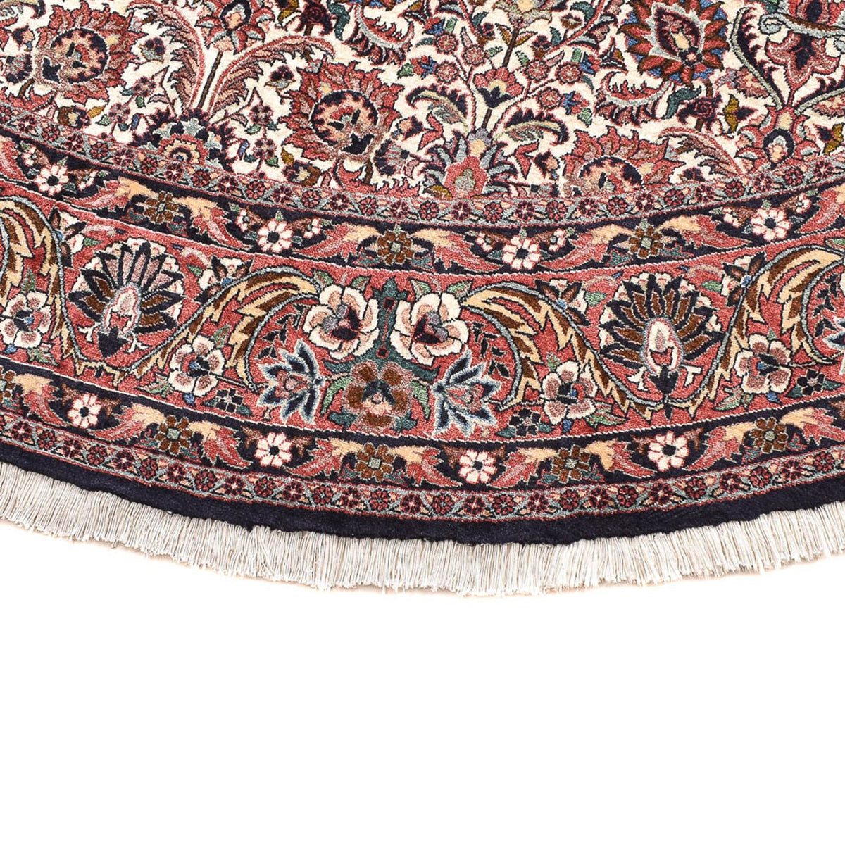 Perzisch tapijt - Bijar rond  - 250 x 250 cm - roest