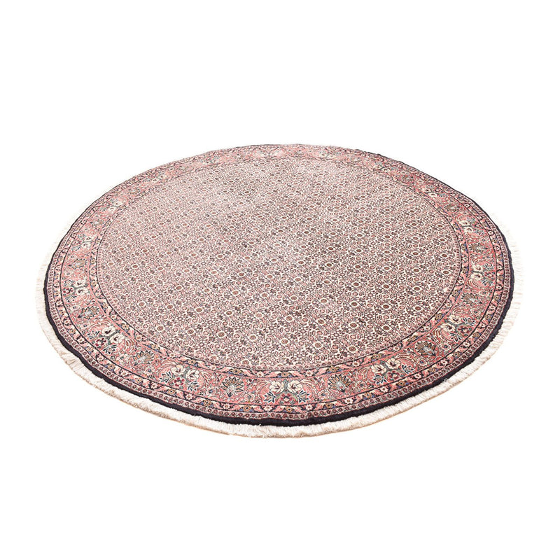 Perzisch tapijt - Bijar rond  - 250 x 250 cm - roest