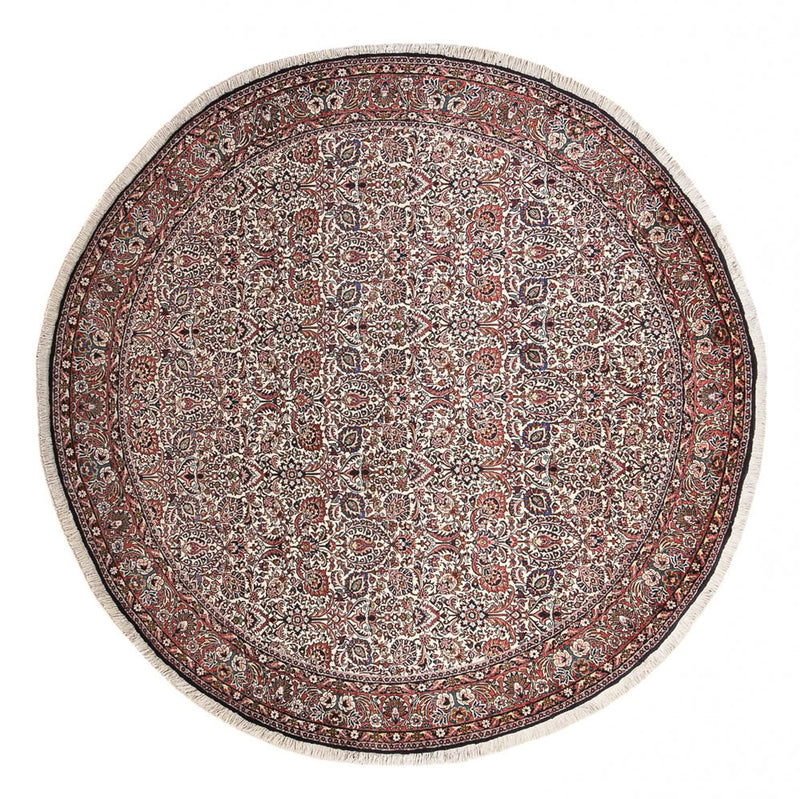 Perzisch tapijt - Bijar rond  - 250 x 250 cm - roest