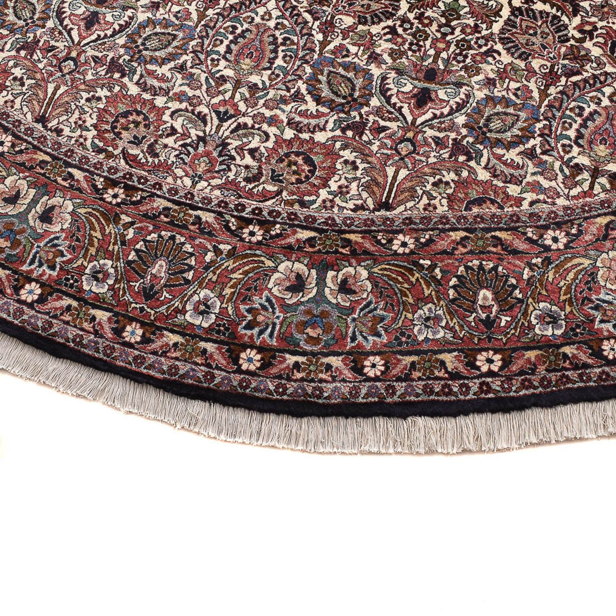 Perzisch tapijt - Bijar rond  - 250 x 250 cm - roest