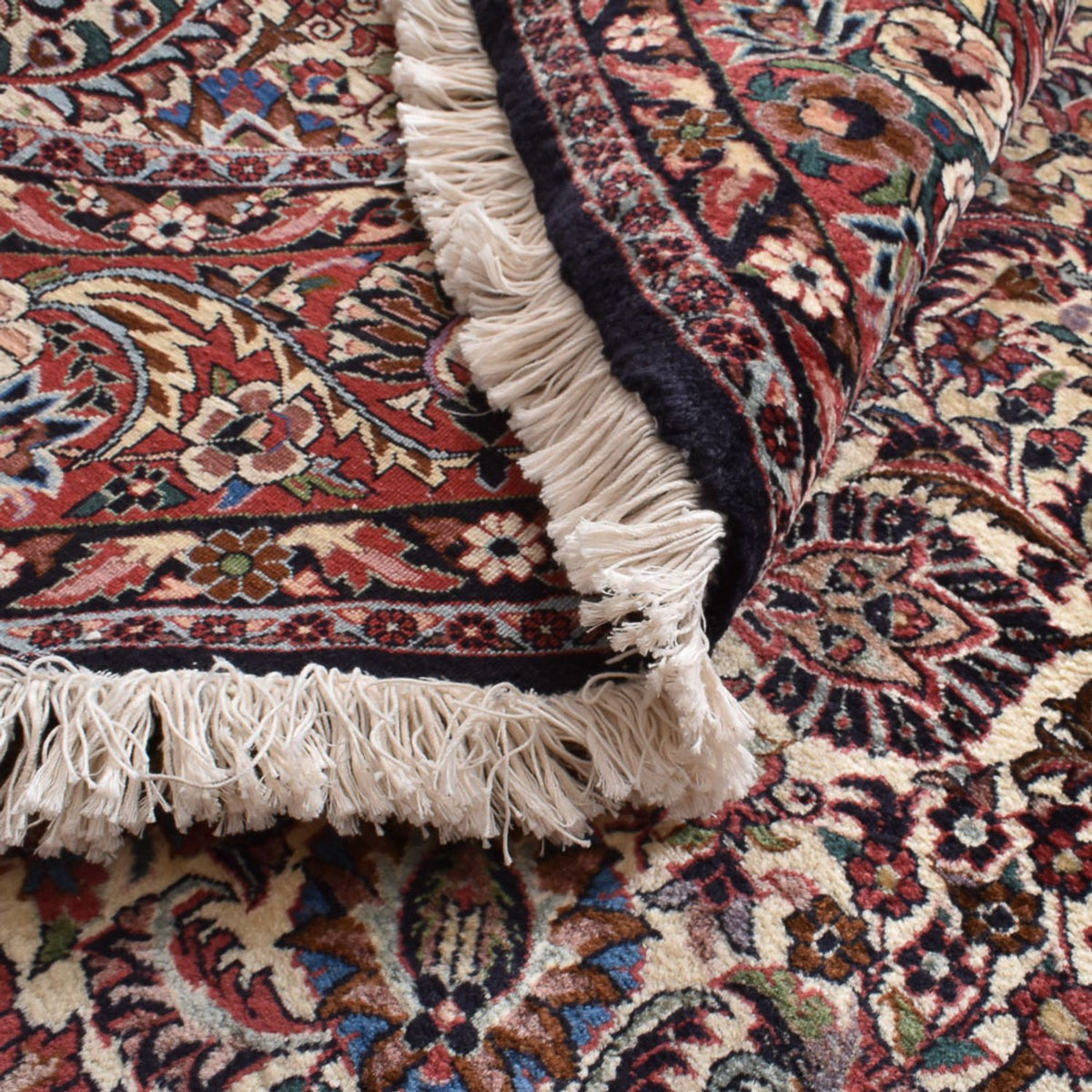 Perzisch tapijt - Bijar rond  - 250 x 250 cm - roest