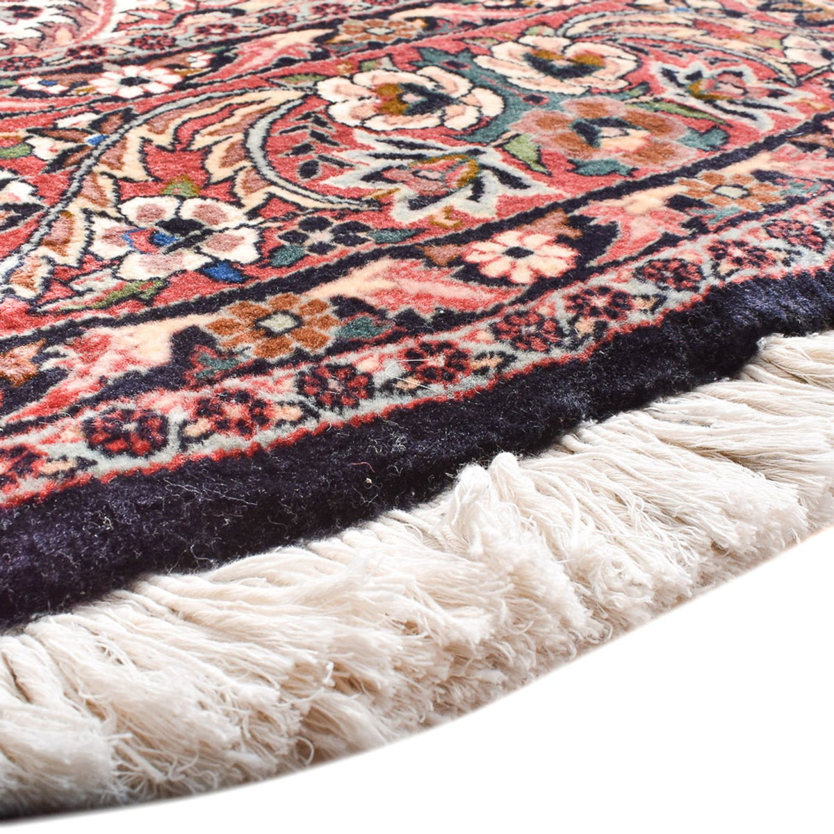 Perzisch tapijt - Bijar rond  - 250 x 250 cm - roest