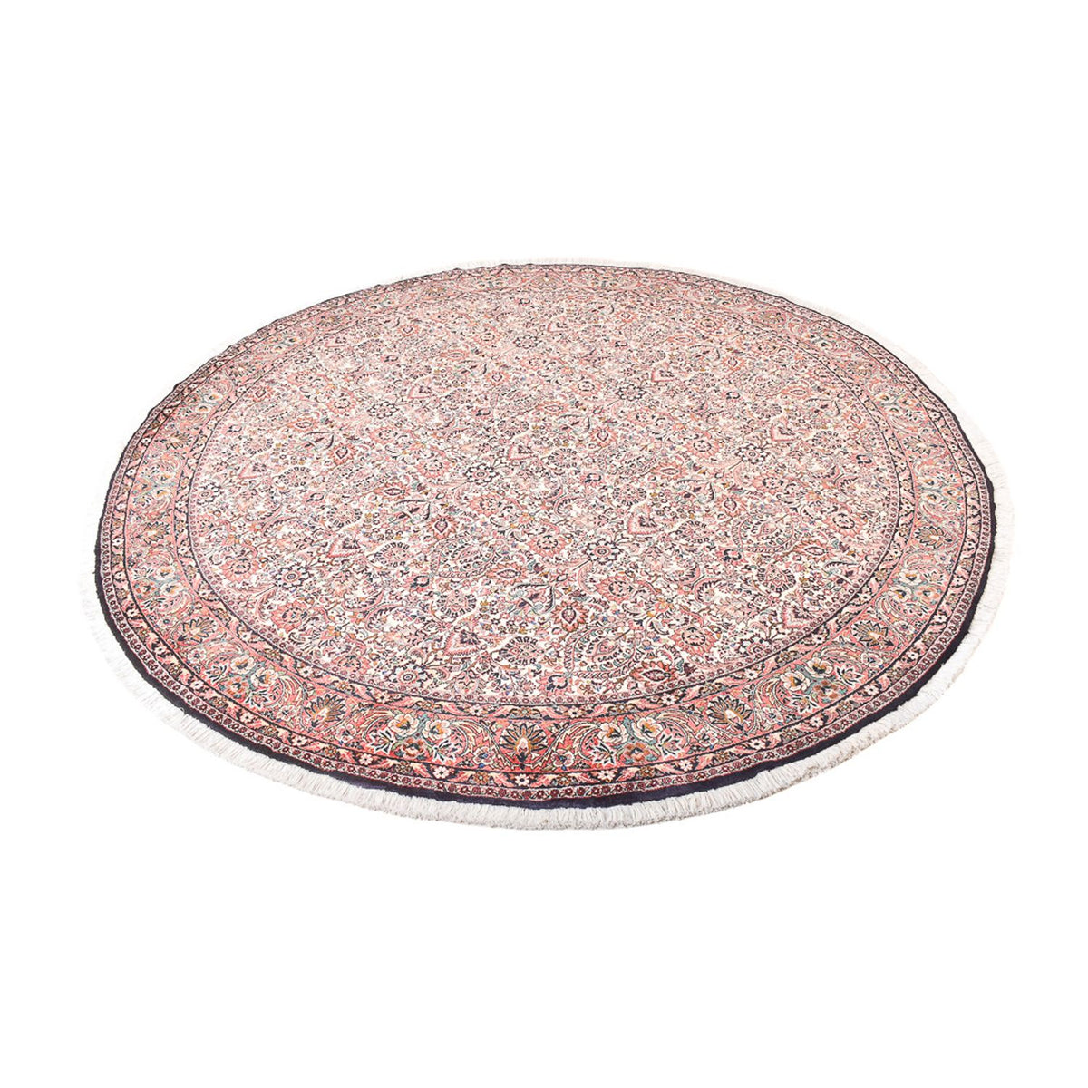Perzisch tapijt - Bijar rond  - 250 x 250 cm - roest
