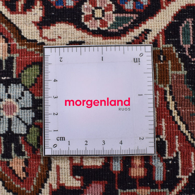 Perzisch tapijt - Bijar rond  - 300 x 300 cm - roest