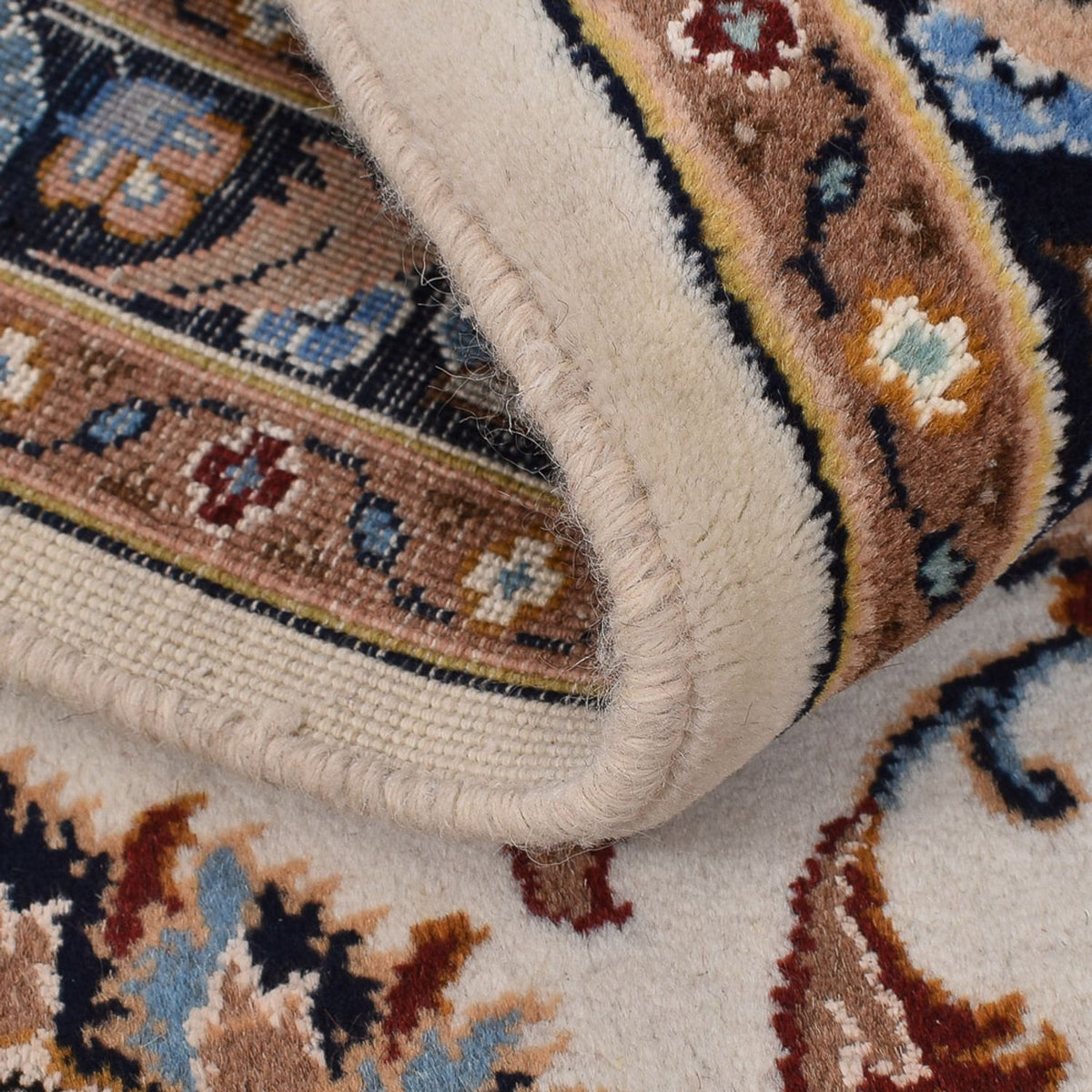 Loper Perzisch Tapijt - Nomadisch - 320 x 88 cm - crème