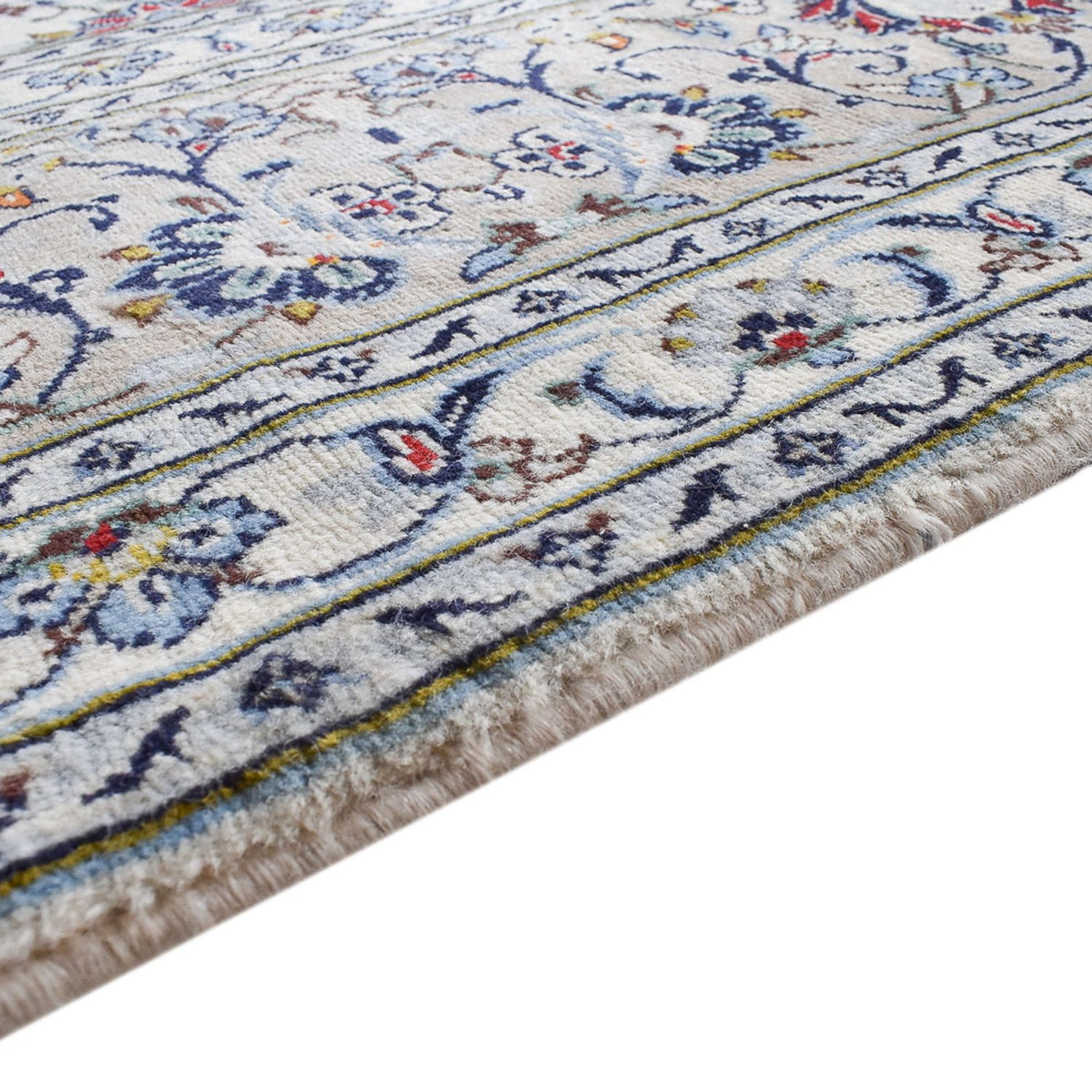 Perzisch tapijt - Keshan - Koninklijke - 354 x 244 cm - grijs