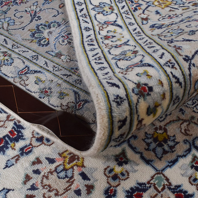 Perzisch tapijt - Keshan - Koninklijke - 354 x 244 cm - grijs