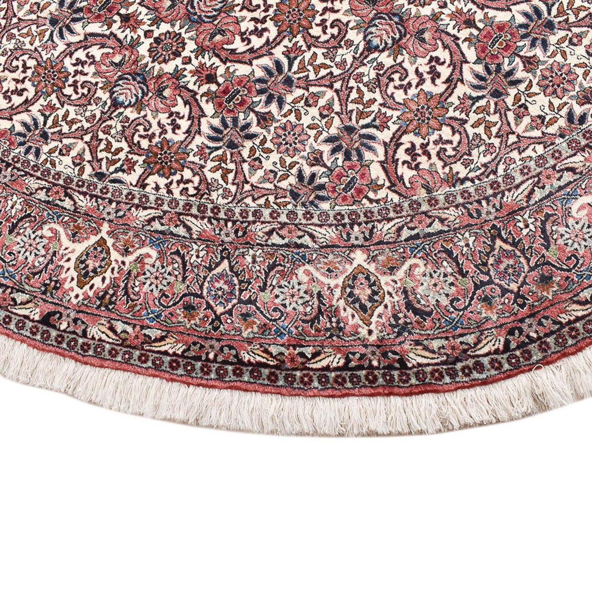 Perzisch tapijt - Bijar rond  - 245 x 245 cm - roest