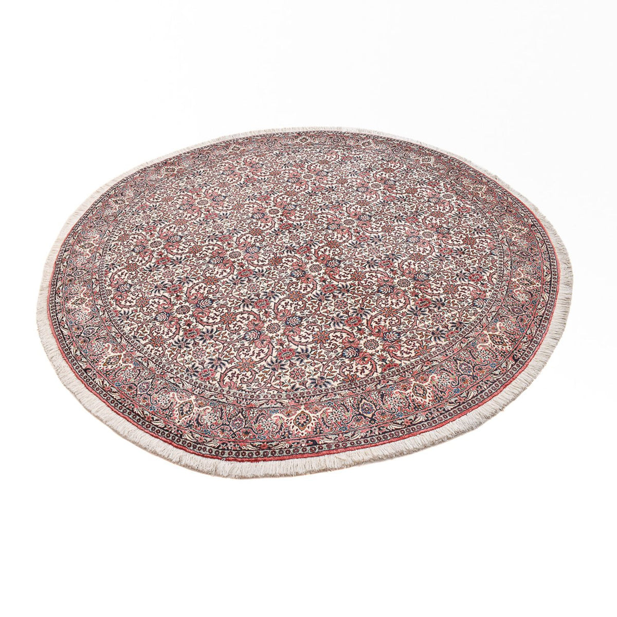 Perzisch tapijt - Bijar rond  - 245 x 245 cm - roest