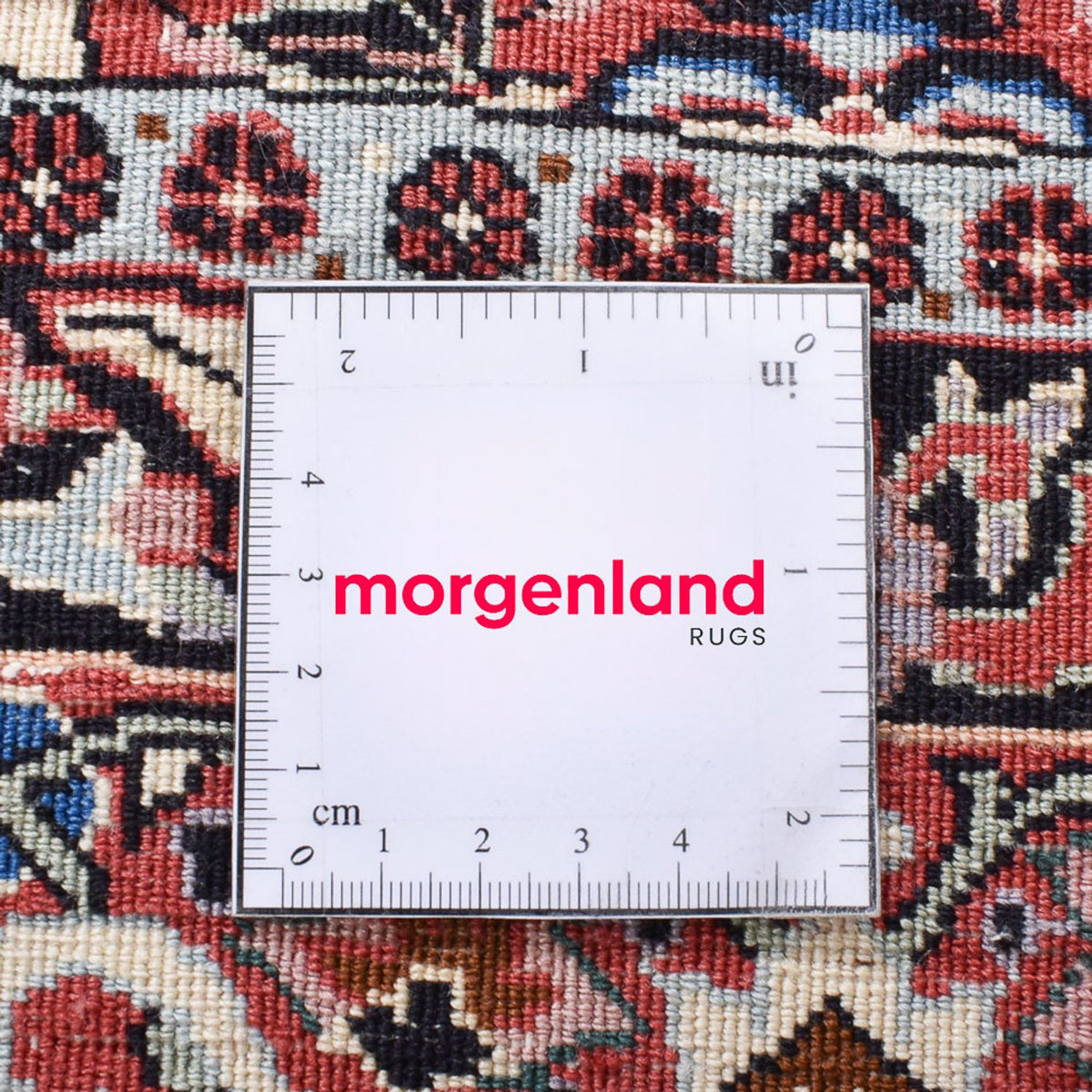 Perzisch tapijt - Bijar rond  - 245 x 245 cm - roest