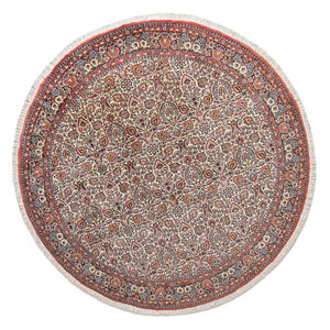 Perzisch tapijt - Bijar rond  - 250 x 250 cm - roest