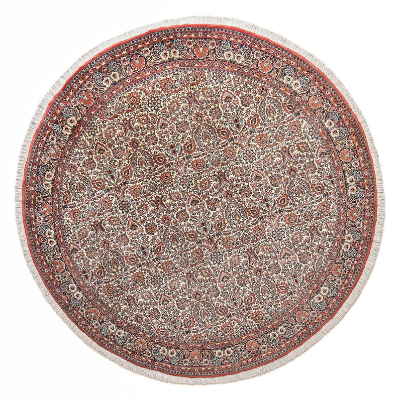 Perzisch tapijt - Bijar rond  - 250 x 250 cm - roest