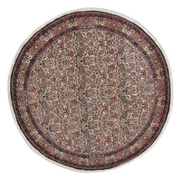 Perzisch tapijt - Bijar rond  - 250 x 250 cm - roest