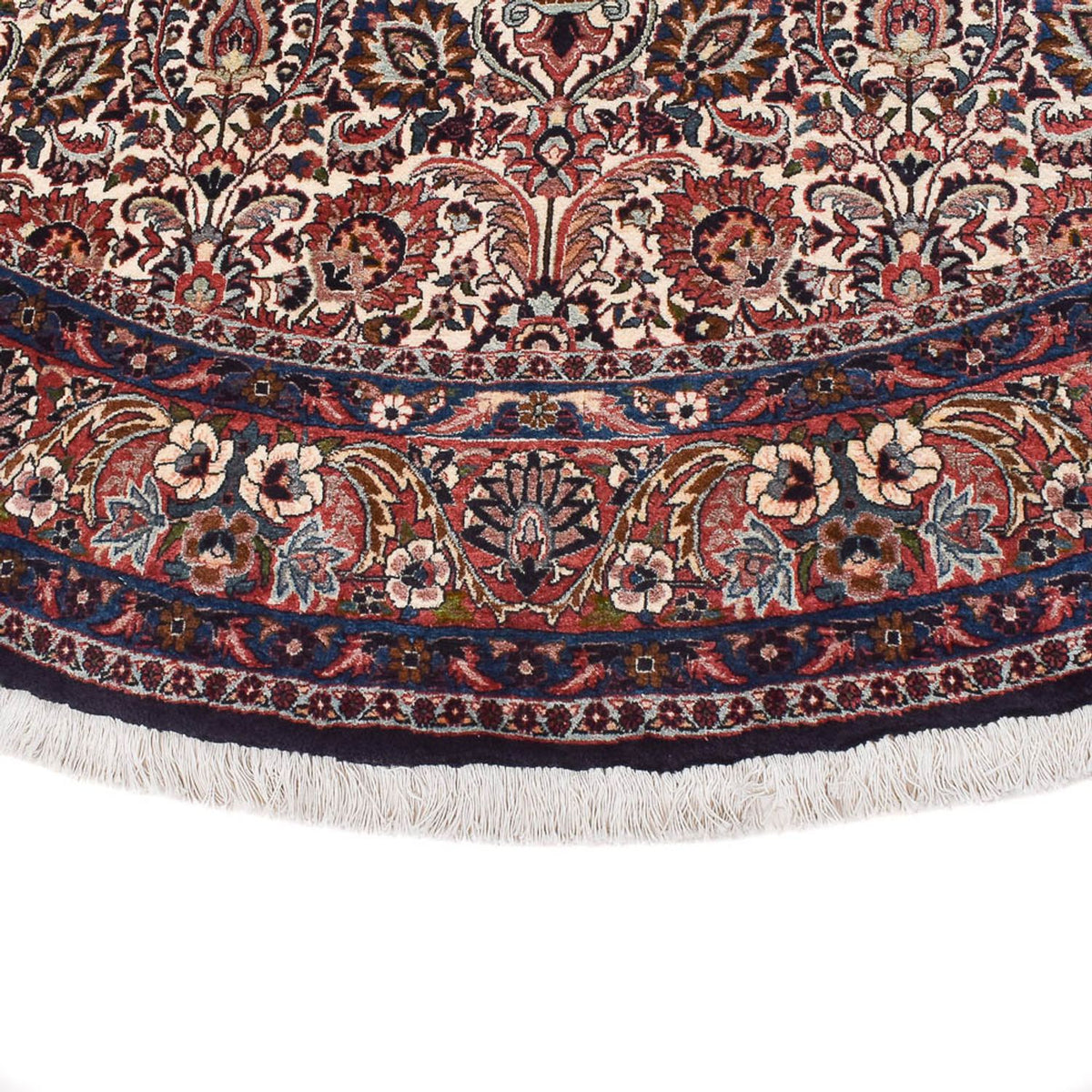 Perzisch tapijt - Bijar rond  - 250 x 250 cm - roest