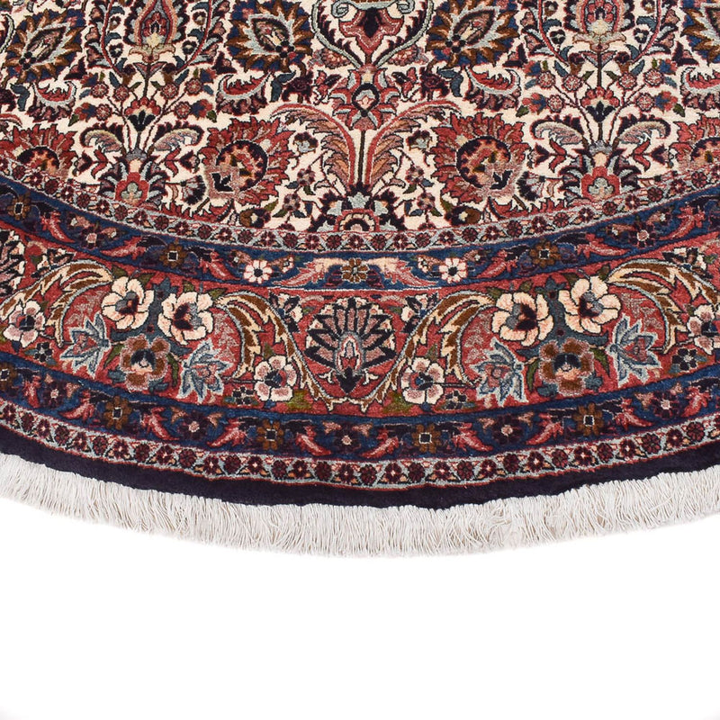 Perzisch tapijt - Bijar rond  - 250 x 250 cm - roest