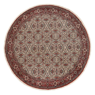 Perzisch tapijt - Bijar rond  - 300 x 300 cm - roest