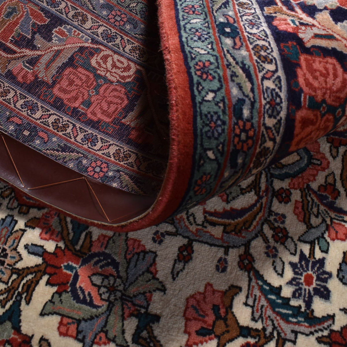 Perzisch tapijt - Bijar - 303 x 222 cm - zand