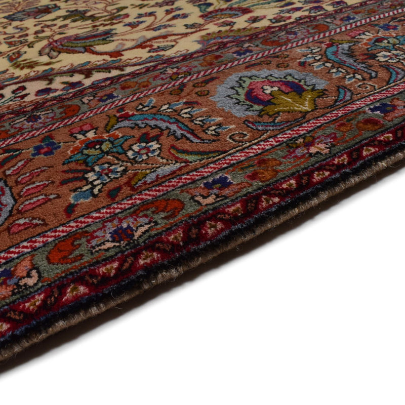 Perzisch tapijt - Tabriz - Royal - 312 x 206 cm - donker beige