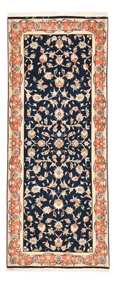 Loper Perzisch tapijt - Tabriz - Royal - 191 x 78 cm - donkerblauw