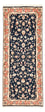 Loper Perzisch tapijt - Tabriz - Royal - 191 x 78 cm - donkerblauw