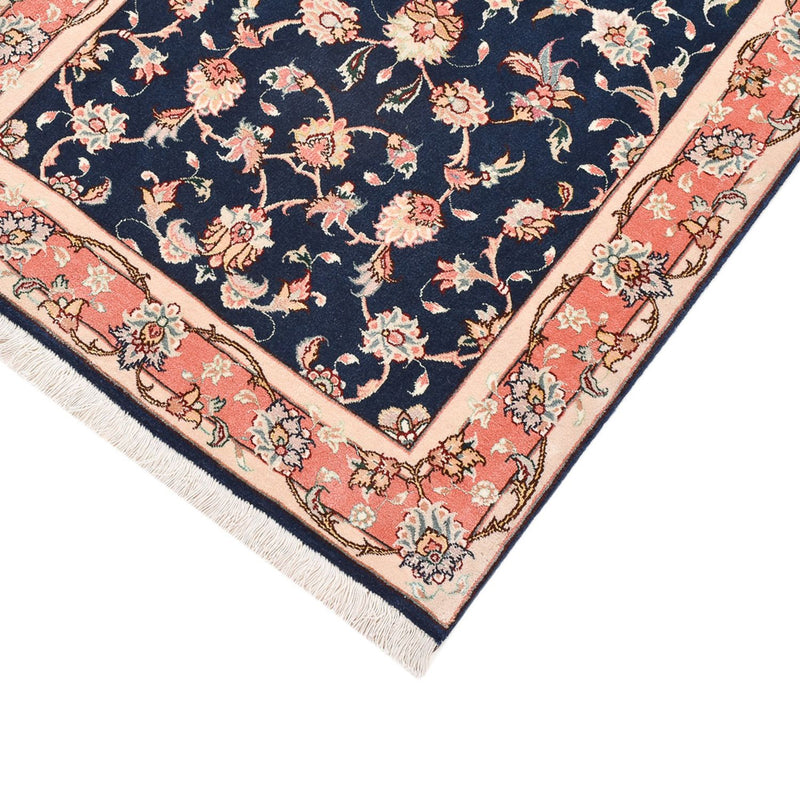 Loper Perzisch tapijt - Tabriz - Royal - 191 x 78 cm - donkerblauw