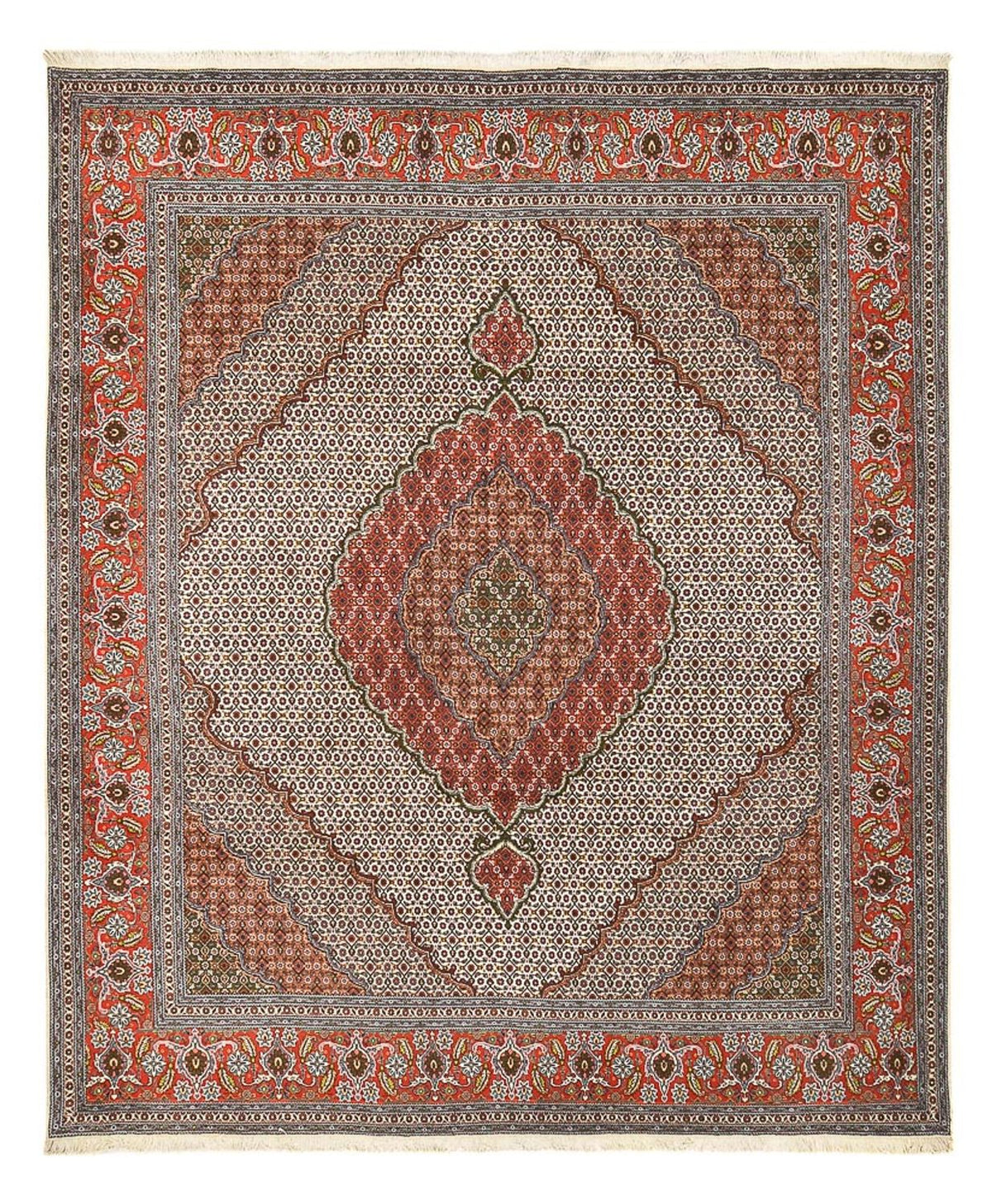 Perzisch tapijt - Tabriz - Royal - 310 x 258 cm - roest