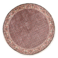 Perzisch tapijt - Bijar rond  - 255 x 255 cm - roest