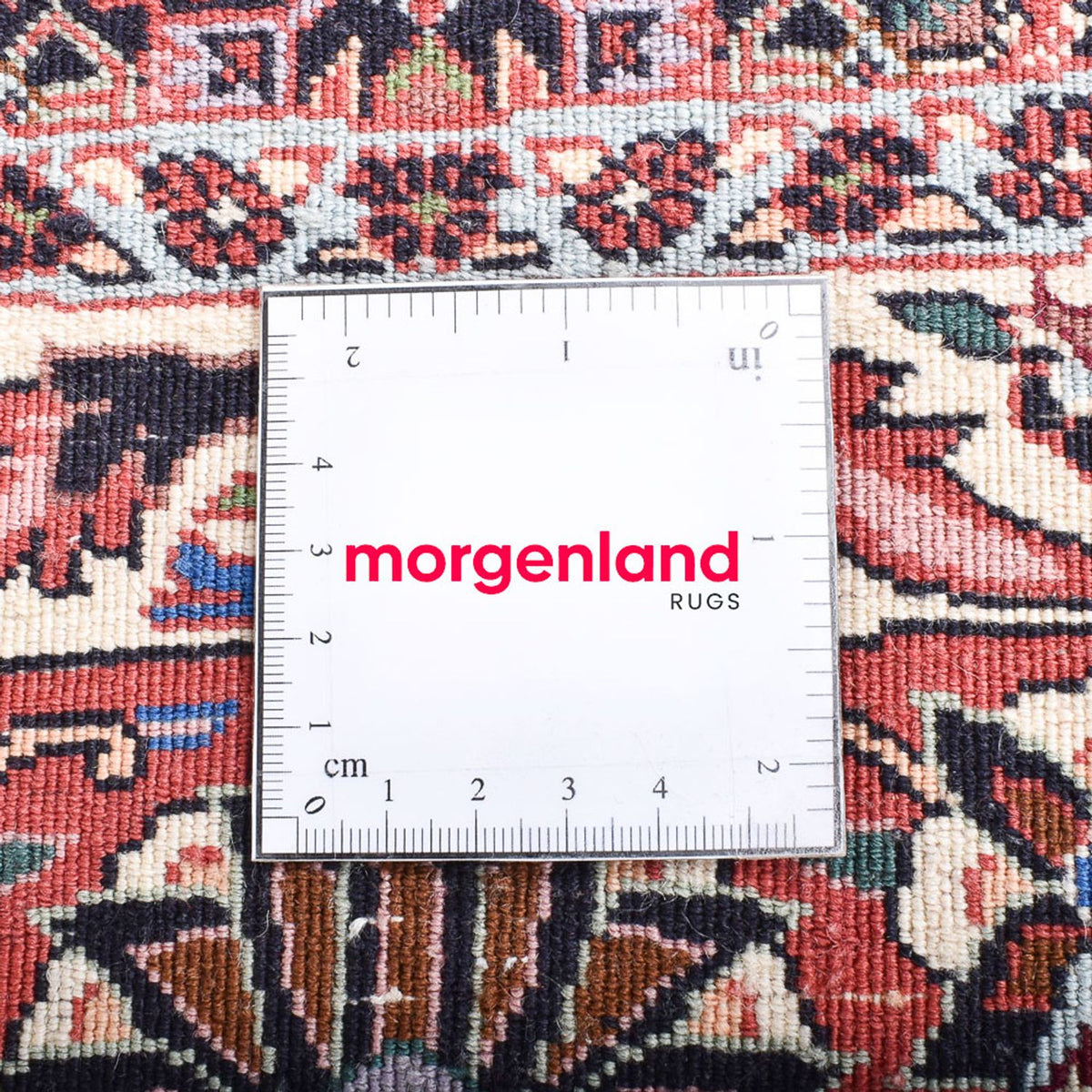 Perzisch tapijt - Bijar rond  - 255 x 255 cm - roest