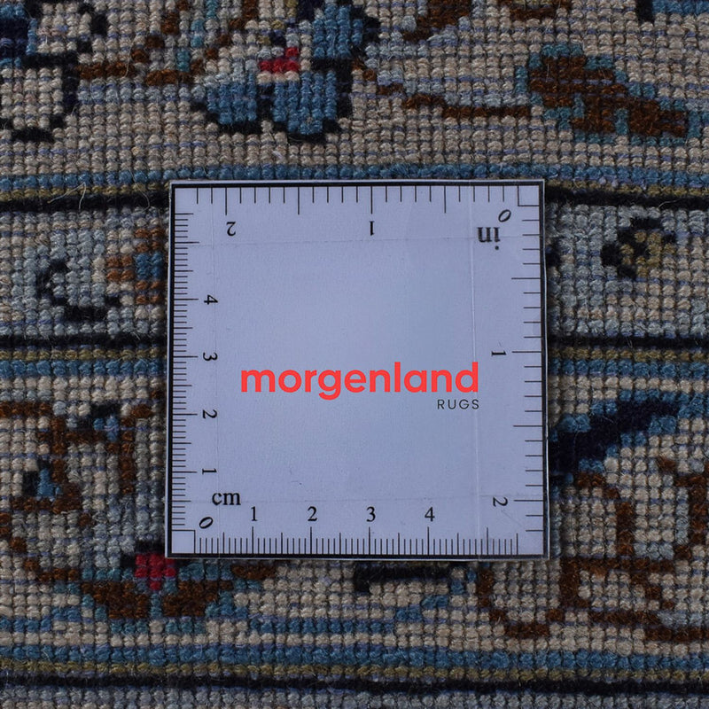 Perzisch tapijt - Keshan - Koninklijke - 358 x 250 cm - grijs