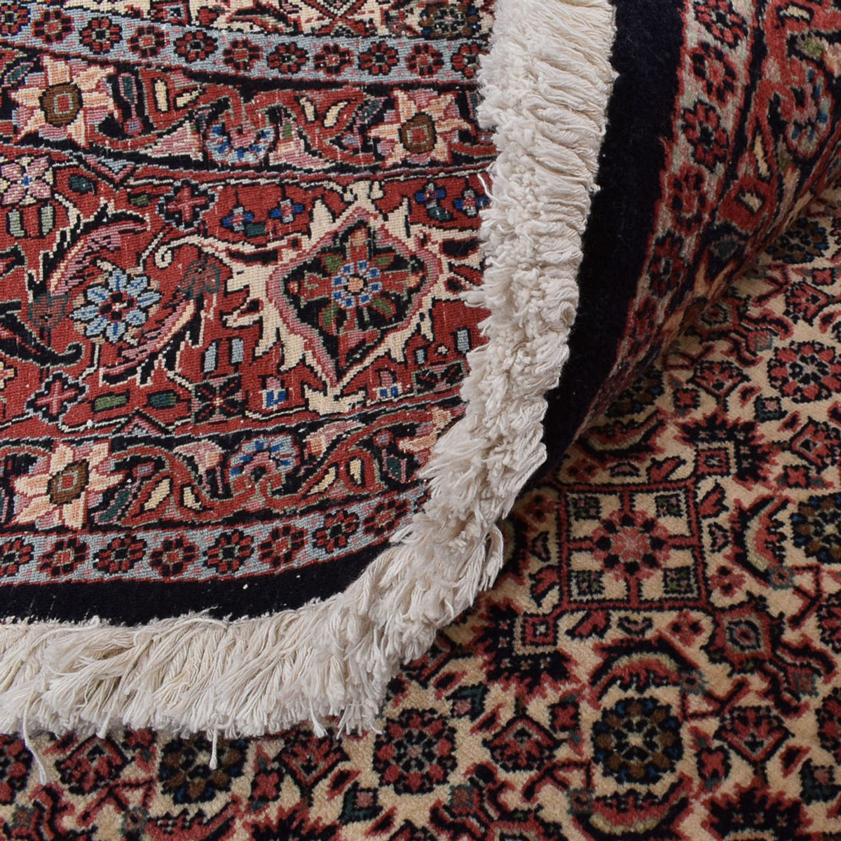 Perzisch tapijt - Bijar rond  - 250 x 250 cm - roest