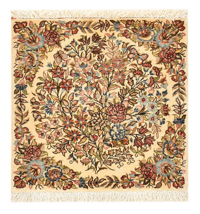 Rafsanjan Tapijt 52x54cm - Perzisch tapijt