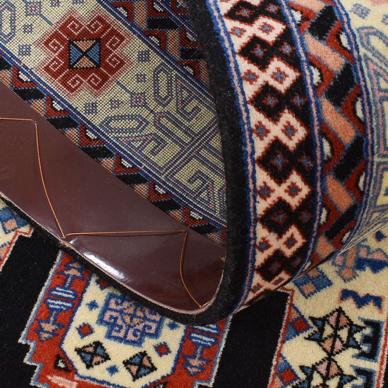 Loper Perzisch tapijt - Tabriz - Premium - 305 x 75 cm - donkerblauw