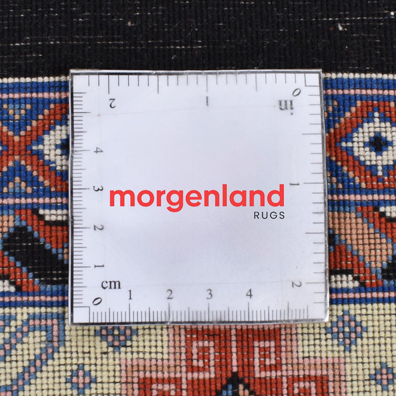 Loper Perzisch tapijt - Tabriz - Premium - 305 x 75 cm - donkerblauw