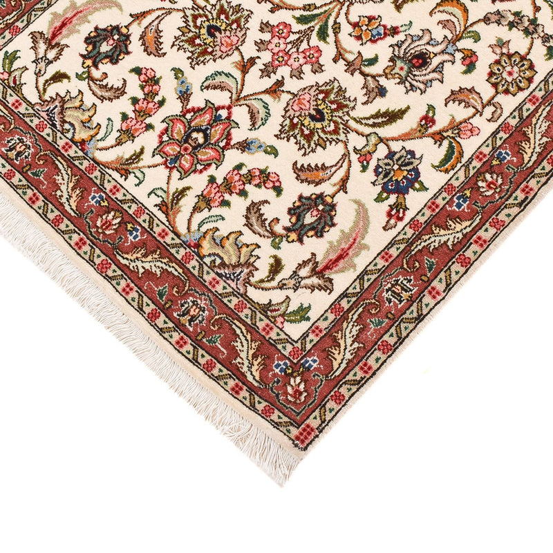 Loper Perzisch tapijt - Tabriz - Premium - 255 x 70 cm - zand