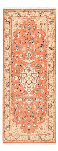 Loper Perzisch tapijt - Tabriz - Royal - 203 x 80 cm - licht rood