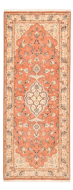 Loper Perzisch tapijt - Tabriz - Royal - 203 x 80 cm - licht rood