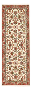 Tabriz - 50 Raj Tapijt 71x202cm - Perzisch tapijt - Loper / Crème / 71 x 202 cm Loper