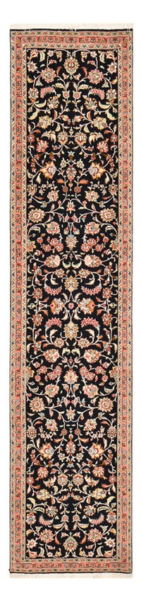 Loper Perzisch tapijt - Tabriz - Premium - 290 x 69 cm - donkerblauw