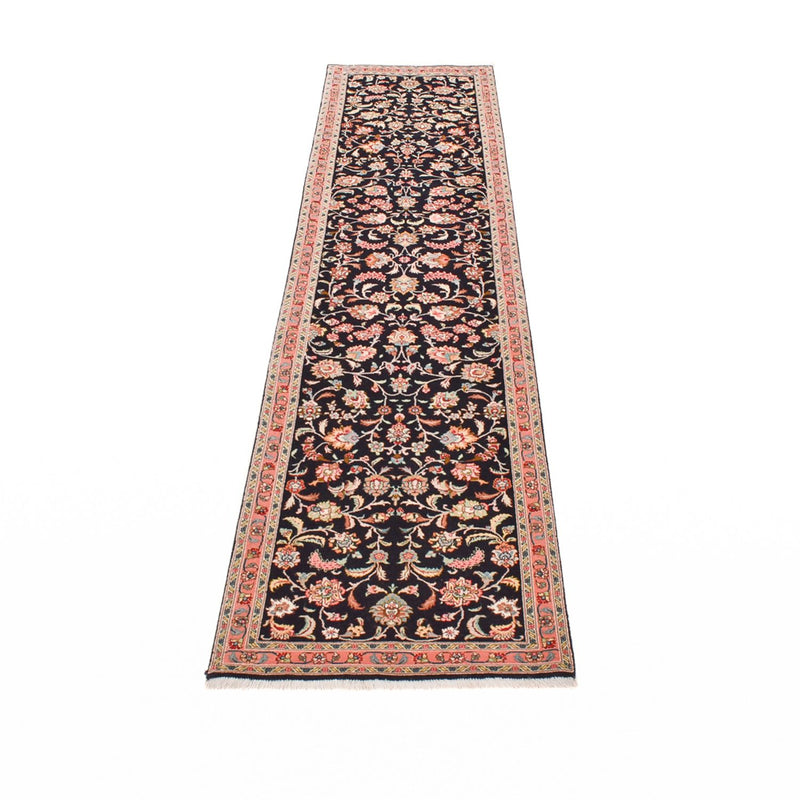 Loper Perzisch tapijt - Tabriz - Premium - 290 x 69 cm - donkerblauw