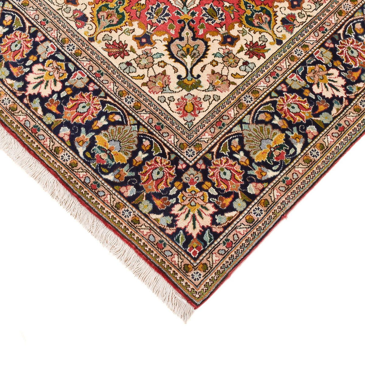 Perzisch tapijt - Tabriz - Royal - 198 x 147 cm - rood