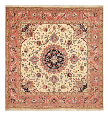 Perzisch tapijt - Tabriz - Royal - 276 x 254 cm - zand